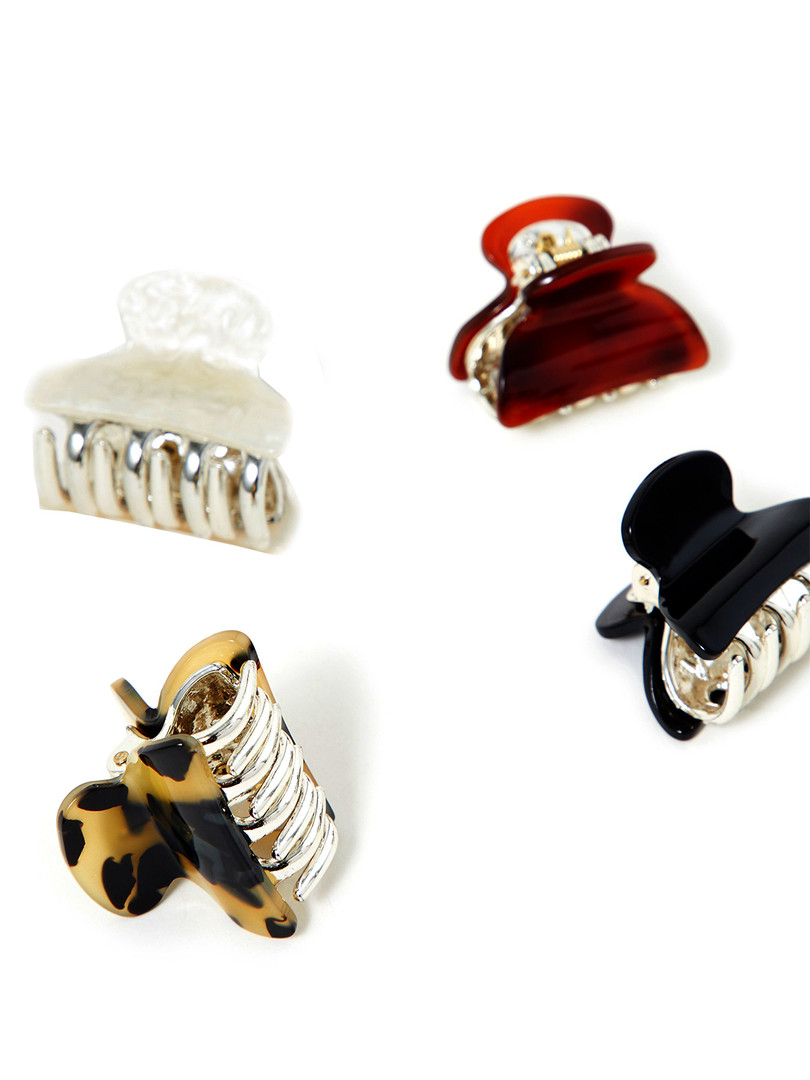 Accessorize Women Set of 4 Claw Clip